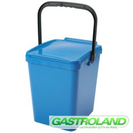 Kosz pojemnik do segregacji sortowania śmieci i odpadków - niebieski Urba 21L