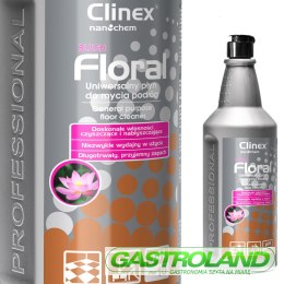Płyn do mycia podłóg bez smug połysk zapach CLINEX Floral - Blush 1L