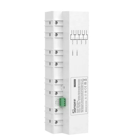 Inteligentny przełącznik miernik zużycia prądu mocy WiFi Ethernet SPM-4Relay Inteligentny przełącznik miernik zużycia prądu mocy WiFi Ethernet SPM-4Relay