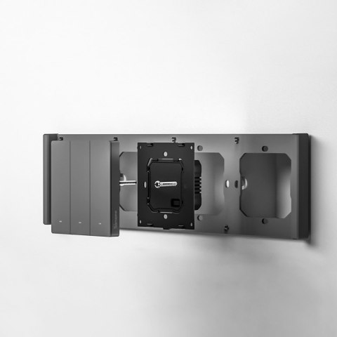 Ramka montażowa podwójna do instalacji przełączników ściennych M5-80 Ramka montażowa podwójna do instalacji przełączników ściennych M5-80