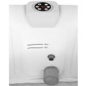 Jacuzzi ogrodowe dmuchane z masażem 4 osobowe 42C 600 l czarno-białe