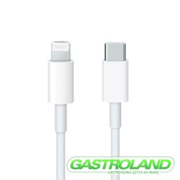 Apple oryginalny kabel przewód do iPhone USB-C - Lightning 1m biały