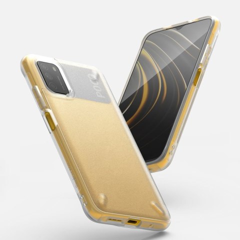 Wytrzymałe wzmacniane etui do telefonu XIAOMI POCO M3 ONYX przezroczysty Wytrzymałe wzmacniane etui do telefonu XIAOMI POCO M3 ONYX przezroczysty