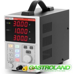 Zasilacz laboratoryjny serwisowy 0-30 V 0-10 A DC 300 W LED RS485