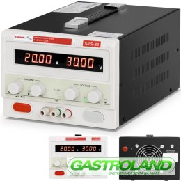 Zasilacz laboratoryjny serwisowy 0-30 V 0-20 A DC 600 W