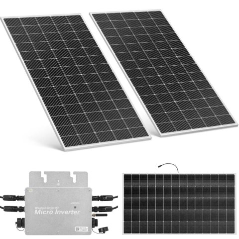 Fotowoltaika balkonowa panele solarne 800 W - zestaw Fotowoltaika balkonowa panele solarne 800 W - zestaw