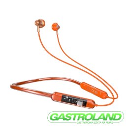 Bezprzewodowe słuchawki Dudao U5Pro+ Bluetooth 5.3 pomarańczowe