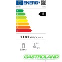 Witryna chłodnicza ekspozycyjna nastawna 120L 2 półki ARKTIC Hendi 233702