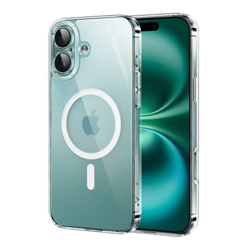 Etui case Classy Clear Magnetic na iPhone 16 - przezroczyste Etui case Classy Clear Magnetic na iPhone 16 - przezroczyste