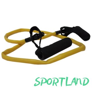Guma do fitnessu z rączkami SMJ GB-S2109 Heavy żółta N/A