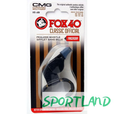 Gwizdek FOX 40 Classic Official Fingergrip CMG 9609-0008 N/A Gwizdek FOX 40 Classic Official Fingergrip CMG 9609-0008 N/A