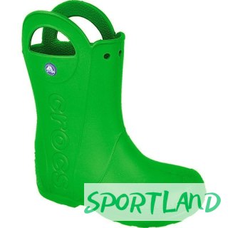 Kalosze Crocs Handle It Kids 12803 ciemno zielone 32-33