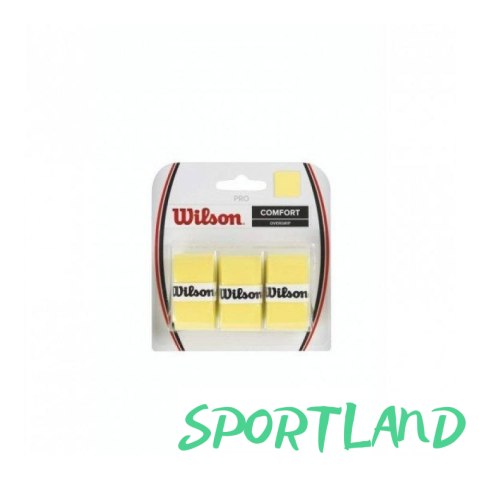 Owijki Wilson Pro Overgrip 3 szt żółte N/A Owijki Wilson Pro Overgrip 3 szt żółte N/A
