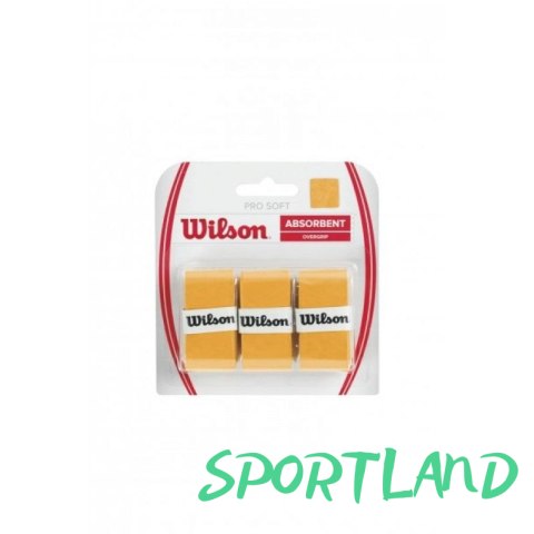 Owijki Wilson Pro Soft Overgrip 3szt WRZ4040GO N/A Owijki Wilson Pro Soft Overgrip 3szt WRZ4040GO N/A