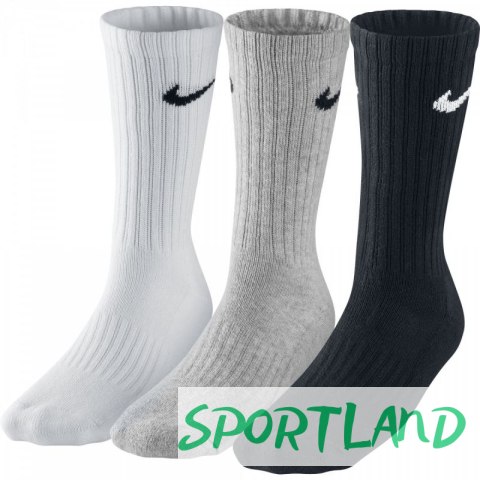 Skarpety Nike Value Cotton 3pak SX4508-965 38-42 Skarpety Nike Value Cotton 3pak SX4508-965 38-42