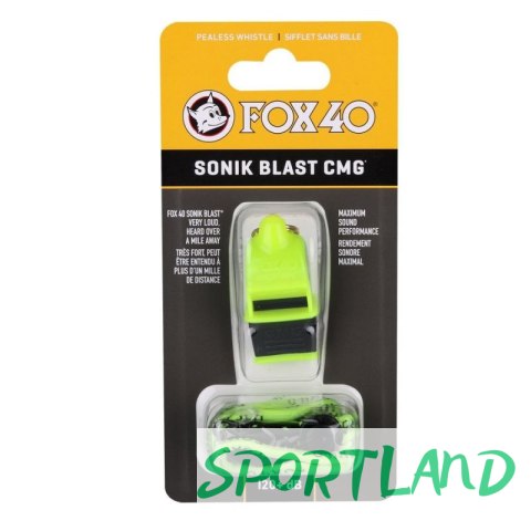 Gwizdek Fox 40 CMG Sonik Blast 9203-3608 120 dB Gwizdek Fox 40 CMG Sonik Blast 9203-3608 120 dB