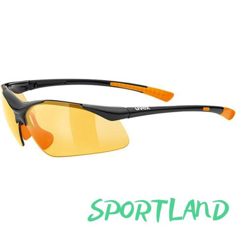 Okulary Uvex Sportstyle 223 czarno-pomarańczowe N/A
