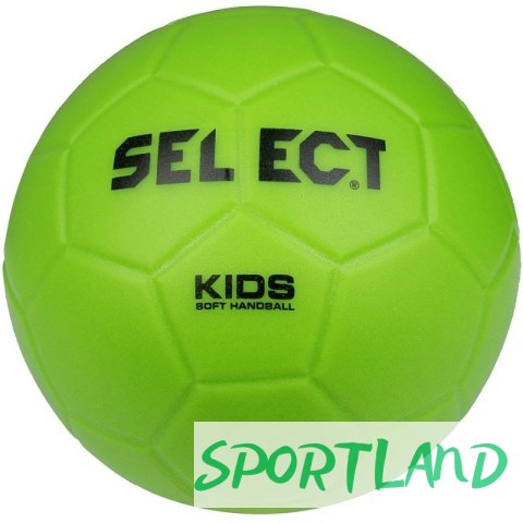 Piłka ręczna Select Soft Kids zielony Piłka ręczna Select Soft Kids zielony