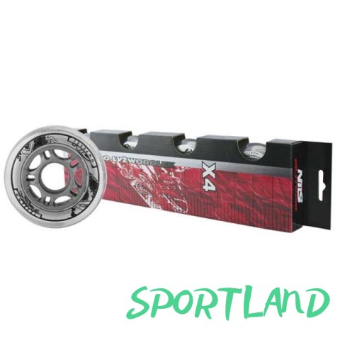 Kółka Nils Extreme PU 72x24 82A (4 szt.) N/A