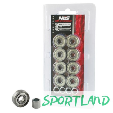 Łożyska ABEC-7 CARBON (8 szt.) NILS EXTREME 16-31-004 N/A Łożyska ABEC-7 CARBON (8 szt.) NILS EXTREME 16-31-004 N/A
