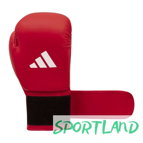 Rękawice bokserskie turniejowe adidas z atestem IBA czerwone 12 oz Rękawice bokserskie turniejowe adidas z atestem IBA czerwone 12 oz