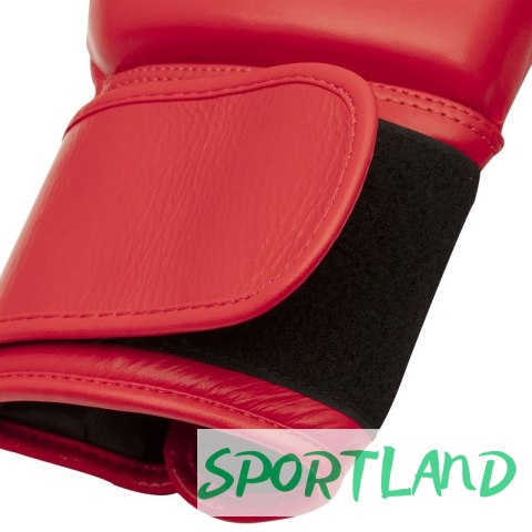 Rękawice bokserskie turniejowe adidas z atestem IBA czerwone 12 oz Rękawice bokserskie turniejowe adidas z atestem IBA czerwone 12 oz