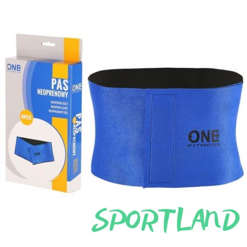 Pas neoprenowy One Fitness BR125 N/A Pas neoprenowy One Fitness BR125 N/A