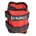 Obciążniki HMS czerwone OB03 2 x 1.5 kg N/A