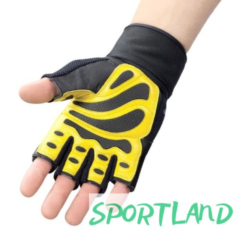 Rękawice na siłownię Black/Yellow HMS RST01 r.M N/A Rękawice na siłownię Black/Yellow HMS RST01 r.M N/A