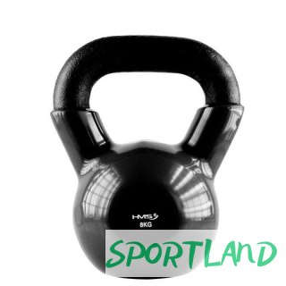 Kettlebell żeliwny Black HMS KNV08 N/A