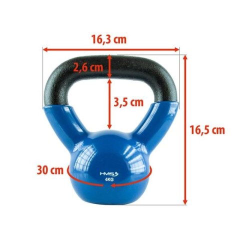 Kettlebell żeliwny Blue HMS KNV04 N/A
