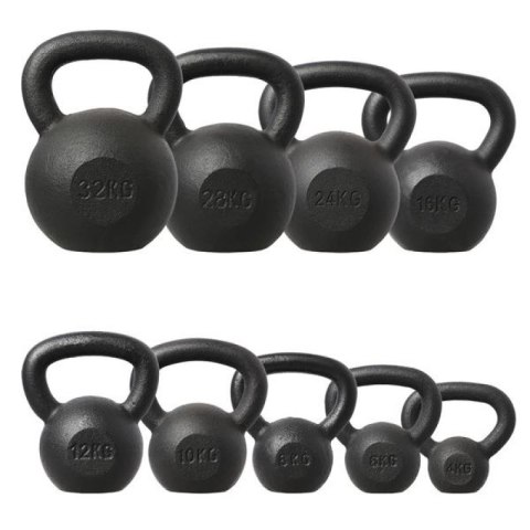 Kettlebell żeliwny HMS KZG04 4kg N/A