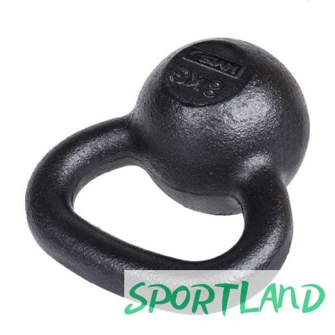 Kettlebell żeliwny HMS KZG08 8kg N/A Kettlebell żeliwny HMS KZG08 8kg N/A