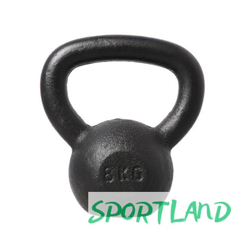 Kettlebell żeliwny HMS KZG08 8kg N/A Kettlebell żeliwny HMS KZG08 8kg N/A