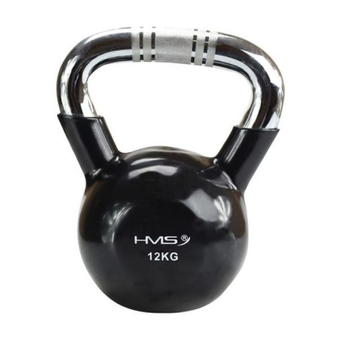 Kettlebell żeliwny uchwyt chrom radełkowany HMS KTC20 BLACK N/A Kettlebell żeliwny uchwyt chrom radełkowany HMS KTC20 BLACK N/A