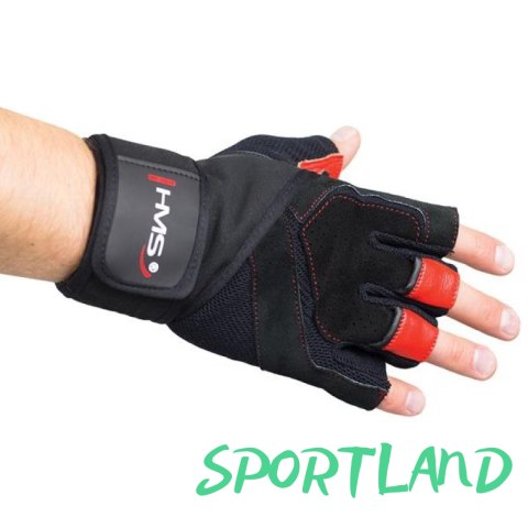 Rękawice na siłownię Black/Red HMS RST01 ROZM. XXL N/A