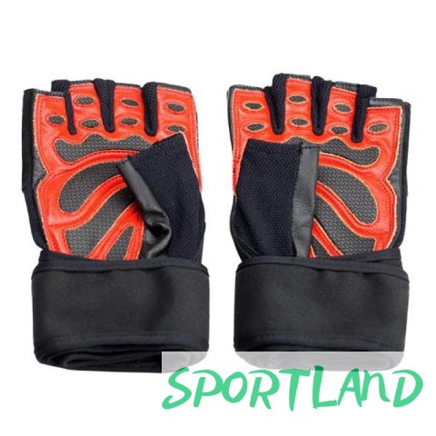 Rękawice na siłownię Black/Red HMS RST01 ROZM. XXL N/A