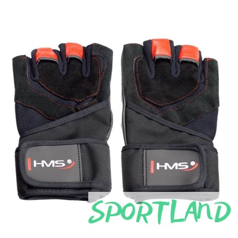 Rękawice na siłownię Black/Red HMS RST01 ROZM. XXL N/A