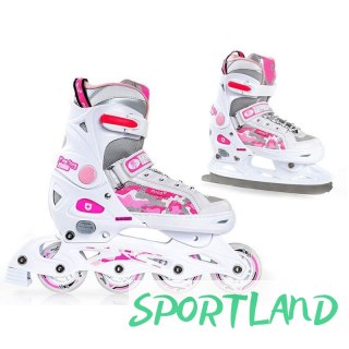 Łyżworolki Mico Princes 2w1 PW-126B-8 40-43