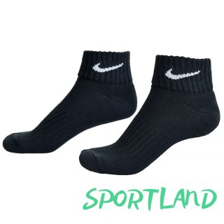 Skarpety Nike Value Cotton Quarter 3pary SX4926 001 S: 34-38