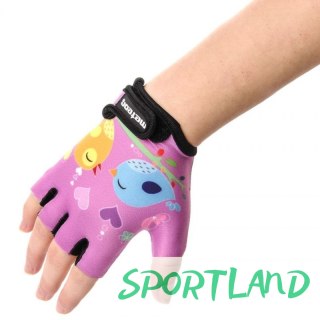 Rękawiczki rowerowe Meteor Owl Jr 24175-24177 M