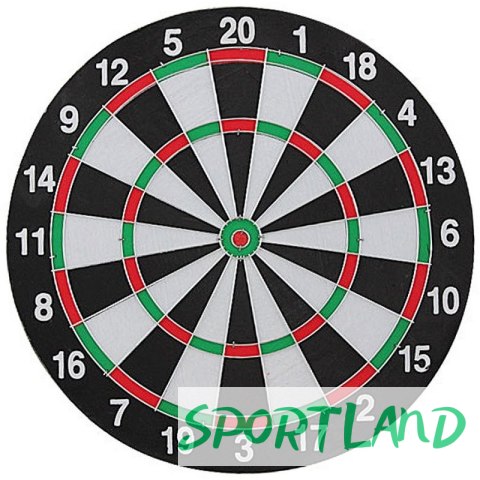 Tarcza dart sizalowa 30 cm + 6 rzutek EB030231/BT171525 N/A