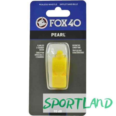 Gwizdek FOX 40 Pearl bez sznurka 9702-0208 biały