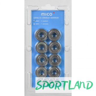 Łożyska MICO ABEC-5 karbonowe /8szt/ N/A