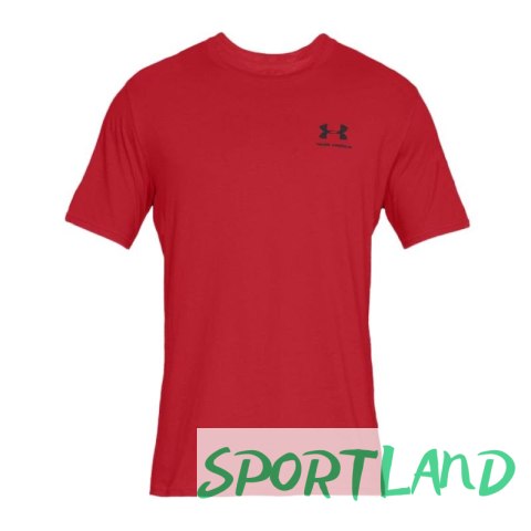 Koszulka Under Armour Left Chest Logo M 1326799-600 XL Koszulka Under Armour Left Chest Logo M 1326799-600 XL