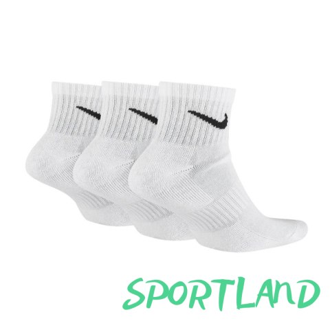 Skarpety Nike Everyday Cushion Ankle 3Pak M SX7667-100 39 - 42 Skarpety Nike Everyday Cushion Ankle 3Pak M SX7667-100 39 - 42