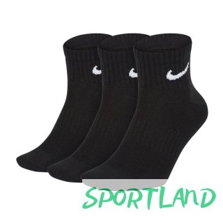 Skarpety Nike Everyday Lightweight Ankle 3Pak M SX7677-010 39 - 42