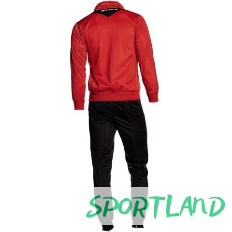 Dres Givova Tuta Visa TR018 1210 czerwony/czarny S Dres Givova Tuta Visa TR018 1210 czerwony/czarny S