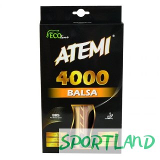 Rakietka do tenisa stołowego Atemi 4000 Balsa Concave 17204 N/A