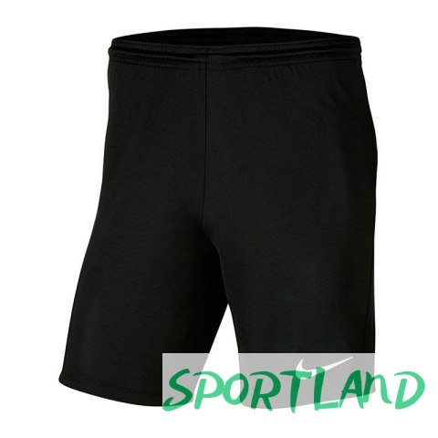 Spodenki Nike Park III Knit Jr BV6865-010 128 cm Spodenki Nike Park III Knit Jr BV6865-010 128 cm